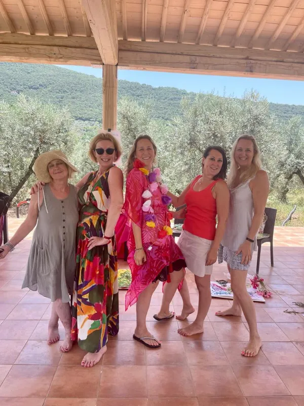creative soul journeys italy retreat 2022 participants