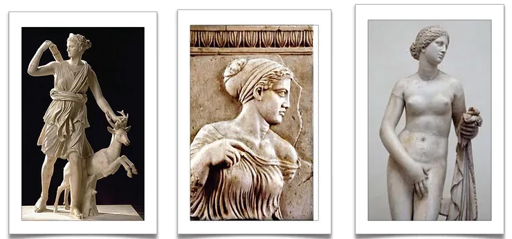 greek goddess archetypes