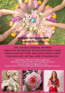 joyous goddess april 2022 workshop